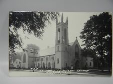Vintage RPPC St. Johns Lutheran Church Mendota Illinois Postcard - P27 - #13 picture