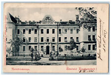 Hungary Postcard Rudolf Barracks Greetings from Kecskemet 1902 Antique picture