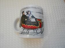 THE ROAD WINTER SLED HORSE MUG-CURRIER/IVES 2003 MUSEUM OF N.Y. VG++ picture
