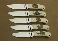Custom Handmade Bob Loveless Knife Hunting Knife,Bush-craft with Leather  Sheath picture