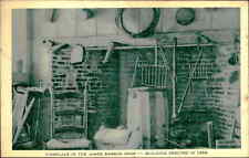 Postcard: FIREPLACE IN THE JAMES BABSON SHOP - BUILDING ERECTED IN 165 picture