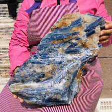 23.76LB Rare Natural Beautiful Blue Kyanite With Quartz Crystal Specimen 630 picture