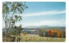 Berkshires Massachusetts MA Postcard Mt Everett Autumn picture