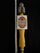 JW Dundee's Honey Brown Lager Stone Beer God Tap Handle - Very Rare - EUC picture