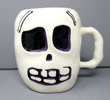 Skeleton Skull Mug Cup Planter Desk Pen Holder 24 oz Large Funny Quirky picture