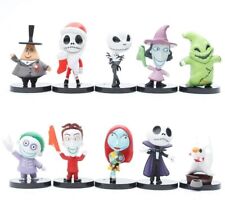 Party Supply 10Pcs/Set The Nightmare Before Christmas Jack Skellington Sally PVC picture