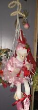 Cynthia Rowley Valentine’s Day Elf   On Swing For Hanging Ur Glasses Jewelry Etc picture