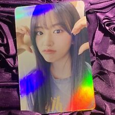 YUJIN IVE Hot Beach Edition Celeb KPOP Girl Photo Holo Card Silly Face picture