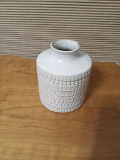Ceramic Art Decor Small Vase Pottery Color Beige. picture