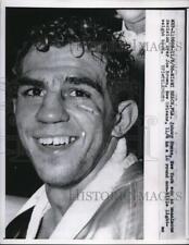 1958 Press Photo Miami Beach Fla Johnny Busso won fight vs Joe Brown - nes34291 picture
