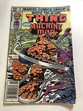 Marvel Two-In-One #93 November 1982 The Thing Ultron, Machine Man picture