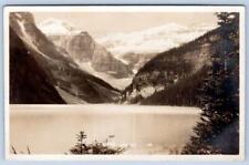 BYRON HARMON RPPC #118 LAKE LOUISE ALONG THE CANADIAN PACIFIC RAILWAY LINE picture