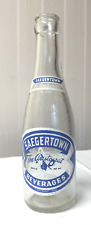 Vintage Soda Pop  Bottle , ACL  Saegertown , Saegertown, Pa.  b -   7  oz picture