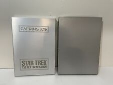 1995 Captain's Log Aluminum Clipboard ~ Star Trek 