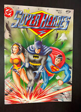 SUPER HEROES MONTHLY MAGAZINE Volume 1 #12 (DC Comics UK 1981) -- VF- picture