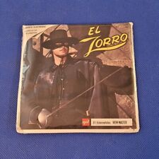 SEALED gaf Disney Sawyer's B469 S Disney's El Zorro view-master 3 Reels Packet picture