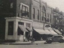 Vintage postcard. East side of main street. Britt,  Iowa. PMK 1915(M12) picture