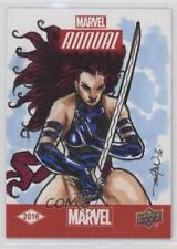 2016 Upper Deck Marvel Annual Sketch Cards 1/1 Unknown Artist Sketch 03x5 picture