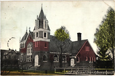 First Reformed Church Quakertown PA Divided Postcard Posted 1925 picture