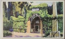 Vintage Post Card 1934 The Tomb of Washington Mount Vernon  picture
