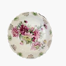 Large Antique Ceramic Serving Bowl Roses Cottage Chic ￼ picture