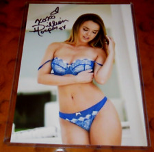 Dillion Harper signed autographed photo Adult Film Star 5 x 7 glossy picture