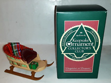 1988 Hallmark Keepsake Ornament Collector’s Club - Sleighful of Dreams picture