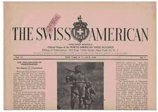 July 1952 issue The Swiss American Newspaper picture