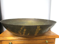 Vintage Spun Brass Bowl Stamped Cheun Kee 18
