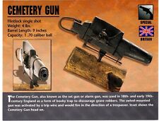 Cemetery Gun Classic Firearms Photo Card u picture