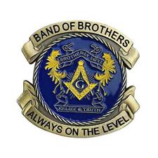 Masonic Coin Blue Lodge Master Mason Freemasonry Collectible Gift - Brotherly  picture