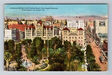 Los Angeles CA-California, Pershing Square, Antique, Vintage c1919 Postcard picture