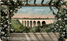 Puente Cabrillo, lower pergola, Panama California Exposition, San Postcard picture