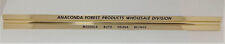 Vintage Anaconda Forest Products Triangular Engineers Ruler Stainless Steel picture