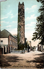Vintage C. 1905 Round Tower Malapardas Cloyne County Cork Ireland Irish Postcard picture