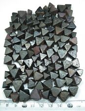 Octahedron magnetite crystals having nice termination (120 pieces lot) picture