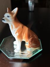 Vintage 1960s Chihuahua Ceramic Nice Size 4  inches tall Dog Figurine picture