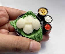 South Indian Idli  Miniature Handmade 3D Fridge Magnet India Souvenir picture