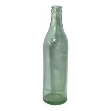 Vintage Clicquot Club Trade Mark Soda Bottle Aqua Embossed Blue Green Tint Glass picture
