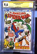 1973 Marvel Comics Amazing Spider-Man 127 CGC 9.6 SS Stan Lee SIGNED picture