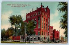 Grand Rapids Michigan MI Postcard Grand Rapids Brewing Co. Building 1912 Antique picture