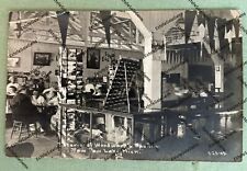 Antique 1913 RPPC Woodward's Pavilion Paw Paw Lake Michigan Real Photo Postcard picture