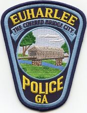 EUHARLEE GEORGIA The Covered Bridge City POLICE PATCH picture