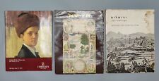 Lot of 3 Interesting Judaica / Land of Israel Books: Maps, Catalogues, Docs picture
