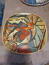 vintage pablo picasso farmer's wife on stepladder 1973 edition plates picture