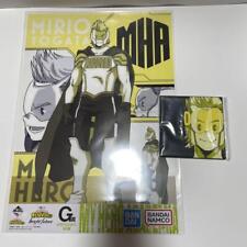 My Hero Academia Mirio Togata Clear Poster Rubber Coaster Ichibankuji picture
