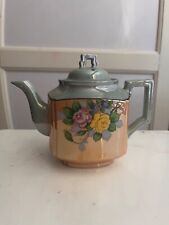 German Ceramic Teapot Vintage 1900s picture