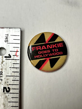 VINTAGE 1980s Original Pinback Button Frankie Goes To Hollywood picture