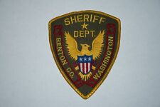 Benton County Washington Sheriff Light Green Collectible Police Shoulder Patch picture