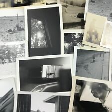 Vintage Black and White Photo Lot of 20 Weird Odd Random Snapshots picture
